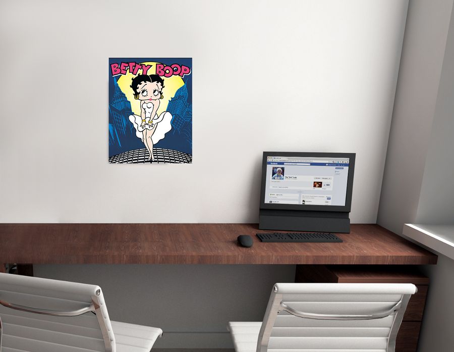 Artopweb Null - Betty Boop Decorative MDF Panel (37x47cm)