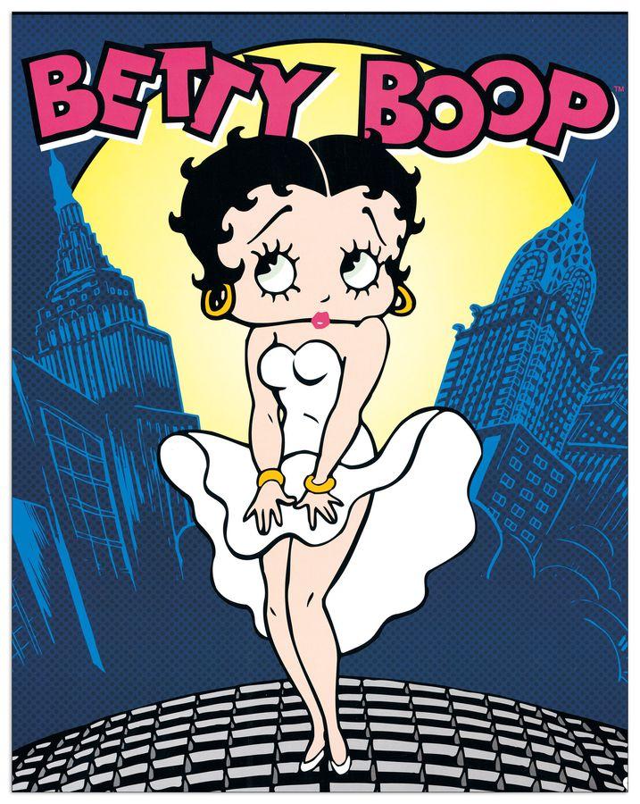 artopweb Null - Betty Boop Decorative MDF Panel (37x47cm)