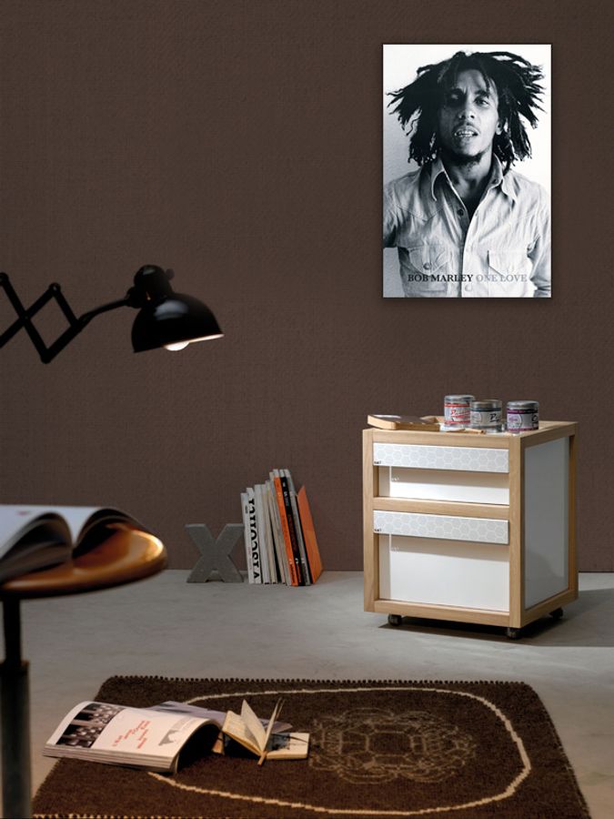 Artopweb Null - Bob Marley One Love Decorative MDF Panel (60x90cm)