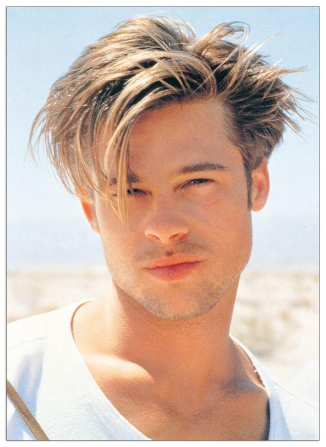 artopweb Null - Brad Pitt Decorative MDF Panel (57x80cm)