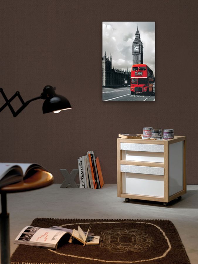 Artopweb Null - Bus - Westminster Decorative MDF Panel (60x90cm)