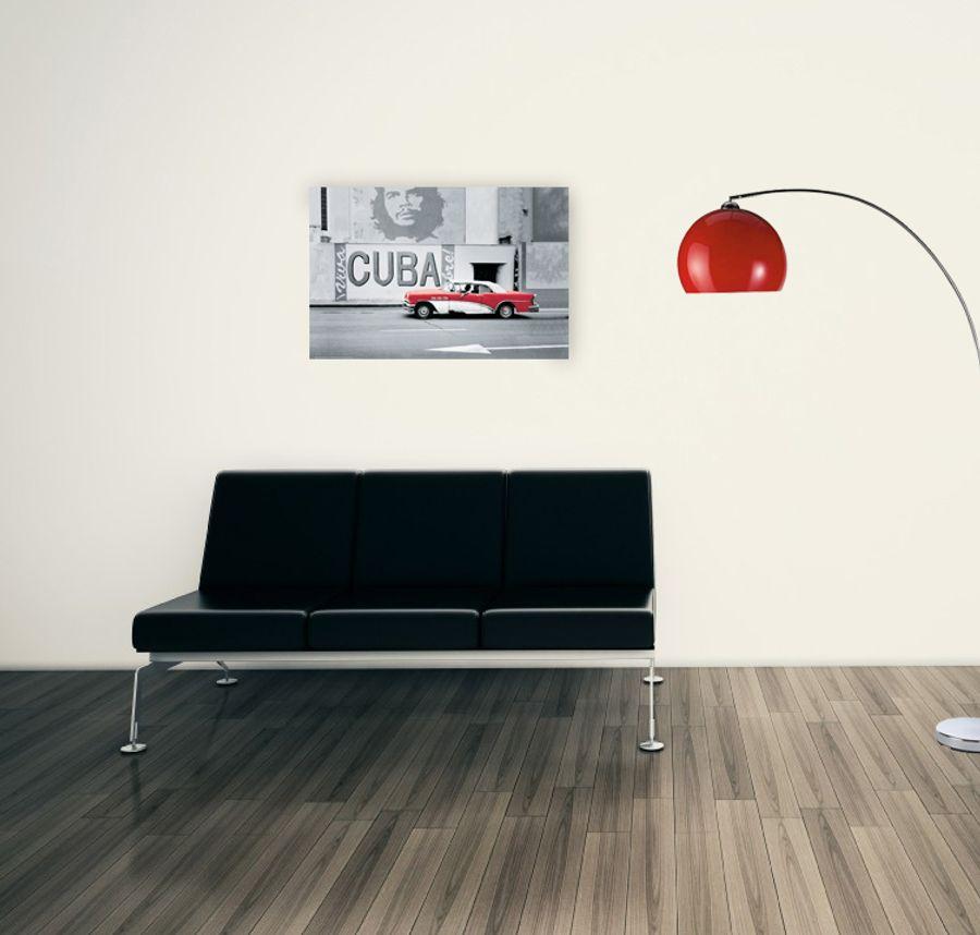 Artopweb Null - Car In Cuba Decorative MDF Panel (90x60cm)