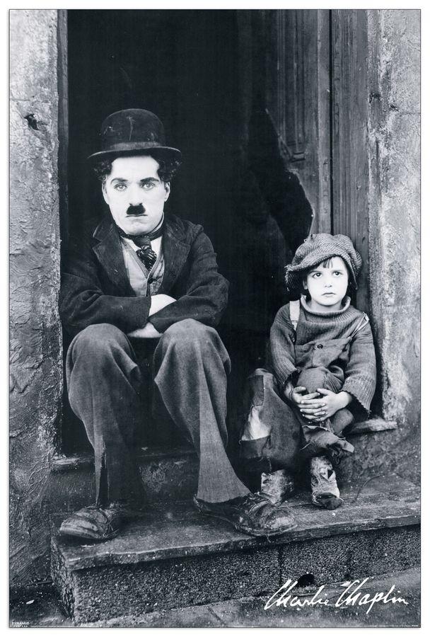 artopweb Null - Charlie Chaplin Modern Times Decorative MDF Panel (60x90cm)
