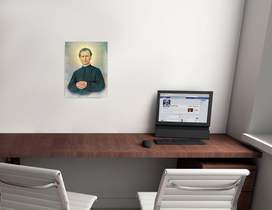 Artopweb Null - Don Bosco Decorative MDF Panel (30x40cm)