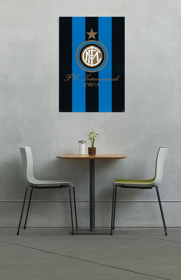 Artopweb Null - Fc Internazionale 1908 Decorative MDF Panel (70x100cm)