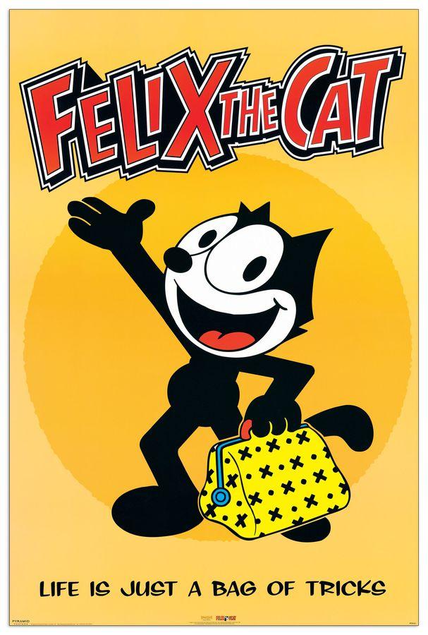 artopweb Null - Felix The Cat Decorative MDF Panel (60x90cm)