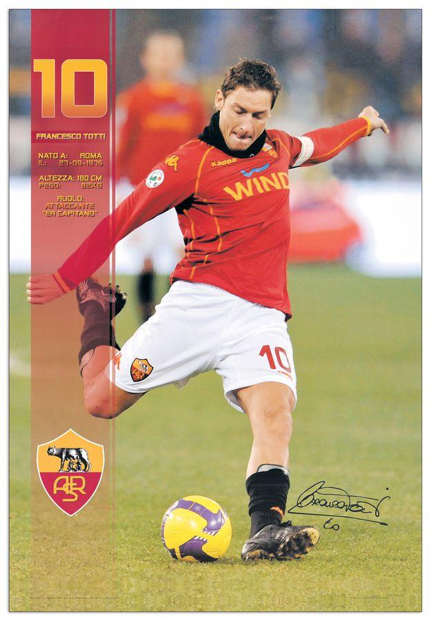 artopweb Null - Francesco Totti Decorative MDF Panel (68x99cm)