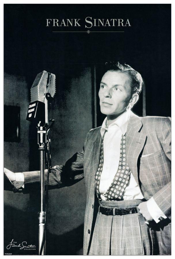 artopweb Null - Frank Sinatra Decorative MDF Panel (60x90cm)