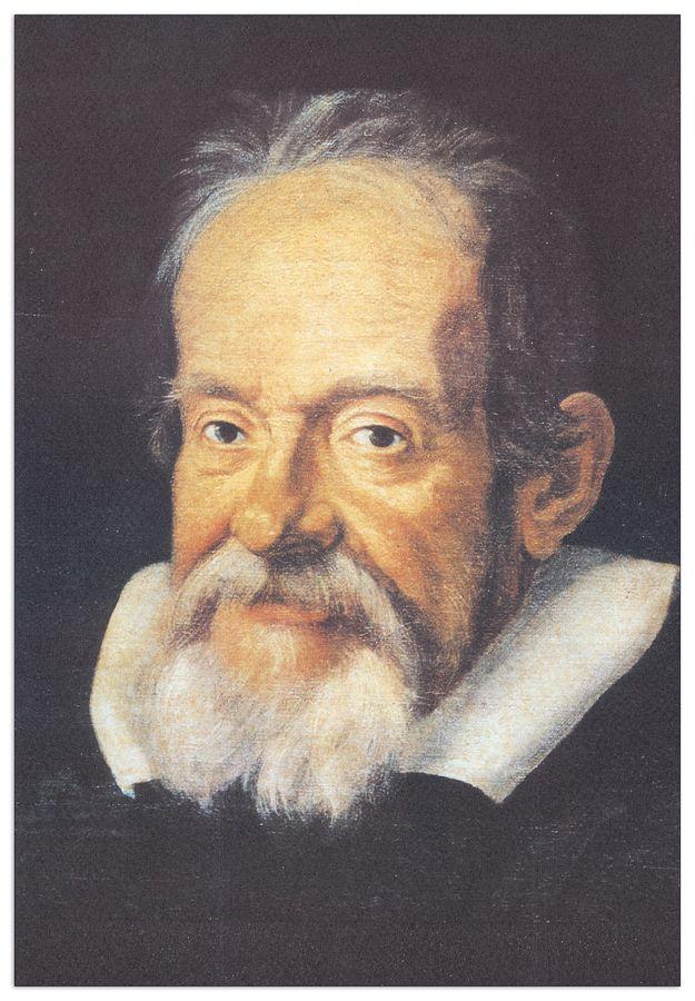 artopweb Null - Galileo Galilei Decorative MDF Panel (23x33cm)