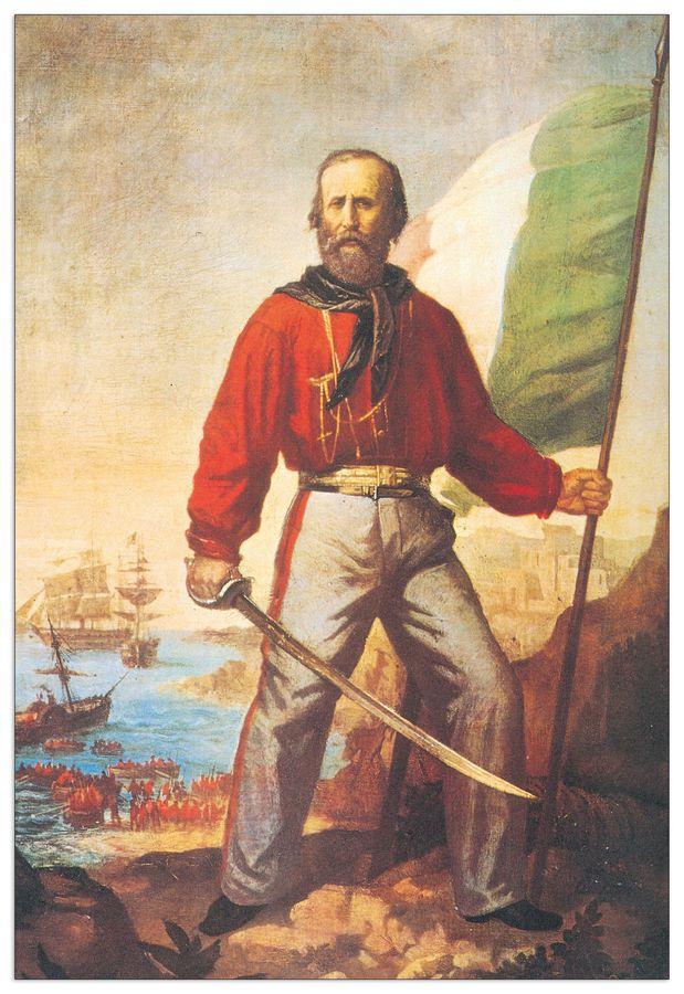 artopweb Null - Giuseppe Garibaldi Decorative MDF Panel (23x34cm)