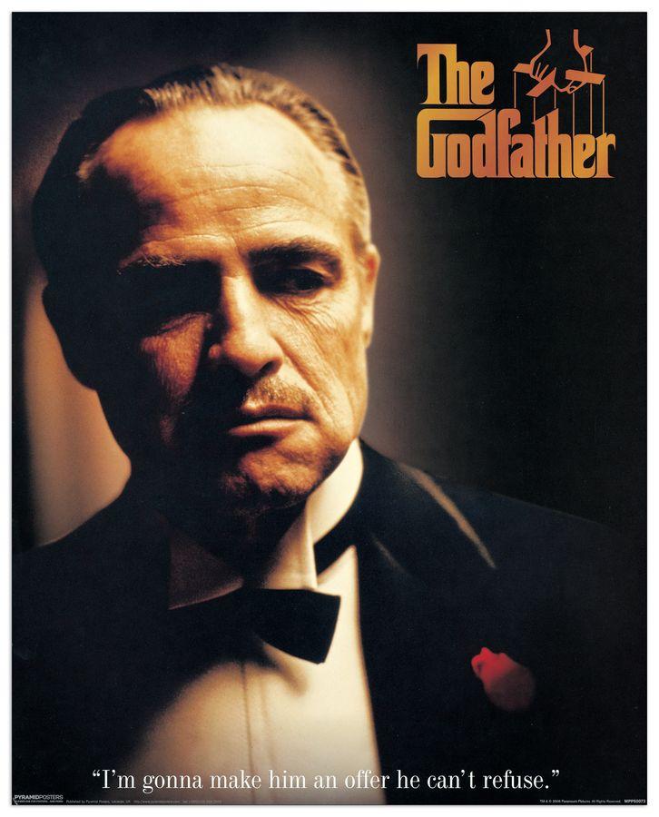 artopweb Null - Il Padrino Decorative MDF Panel (40x50cm)