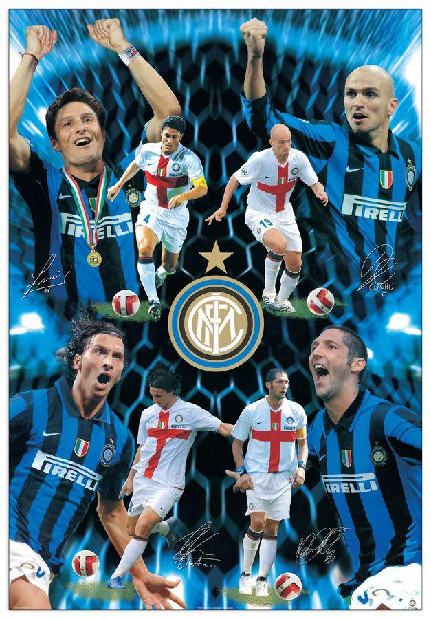 artopweb Null - Inter Pirelli Decorative MDF Panel (70x100cm)