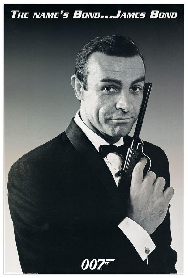 artopweb Null - James Bond Decorative MDF Panel (60x90cm)