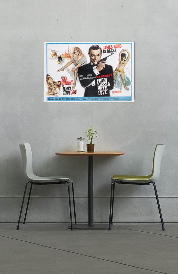 Artopweb Null - James Bond From Russia With Love Decorative MDF Panel (60x90cm)