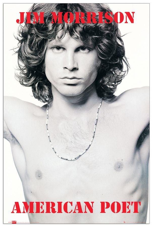artopweb Null - Jim Morrison American Poet Decorative MDF Panel (60x90cm)