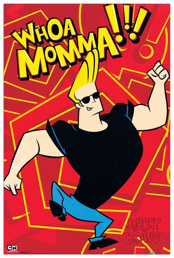 artopweb Null - Johnny Bravo Decorative MDF Panel (60x90cm)