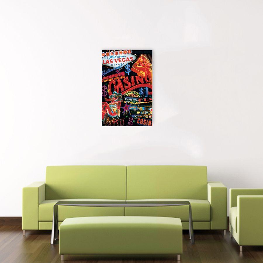 Artopweb Null - Las Vegas Casino Decorative MDF Panel (60x90cm)