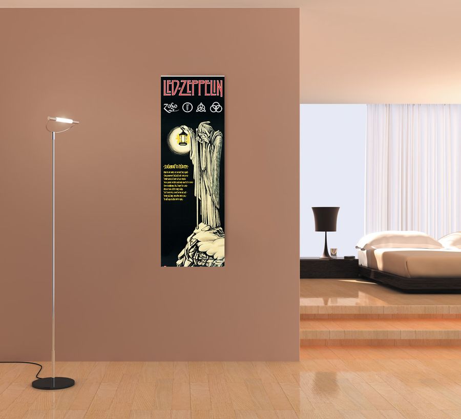 Artopweb Null - Led Zeppelin Stairway To Heaven Decorative MDF Panel (53x158cm)