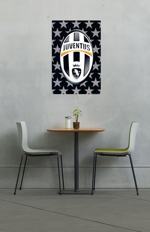 Artopweb Null - Logo Juventus Decorative MDF Panel (61x91cm)