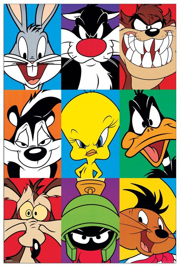 artopweb Null - Looney-Tunes Decorative MDF Panel (61x91cm)