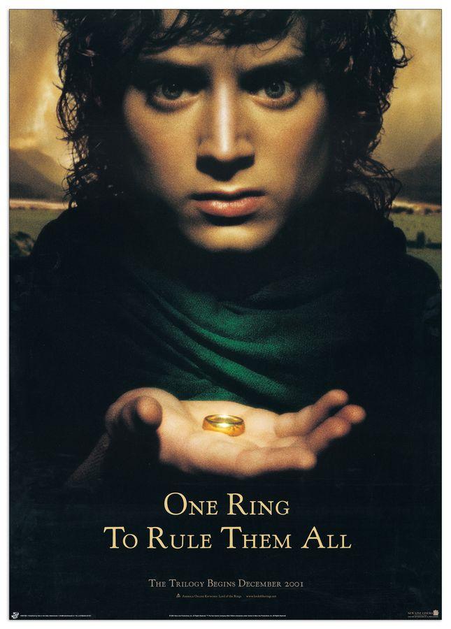 artopweb Null - Lord of the Rings Decorative MDF Panel (65x91cm)