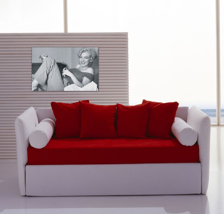 Artopweb Null - Marilyn Monroe - Bed Decorative MDF Panel (80x60cm)