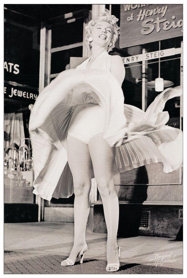 artopweb Null - Marilyn Monroe Black and White Decorative MDF Panel (60x90cm)