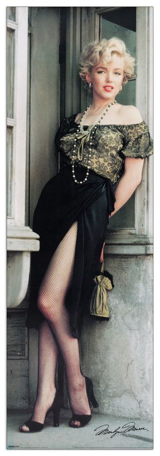 artopweb Null - Marilyn Monroe Decorative MDF Panel (53x158cm)