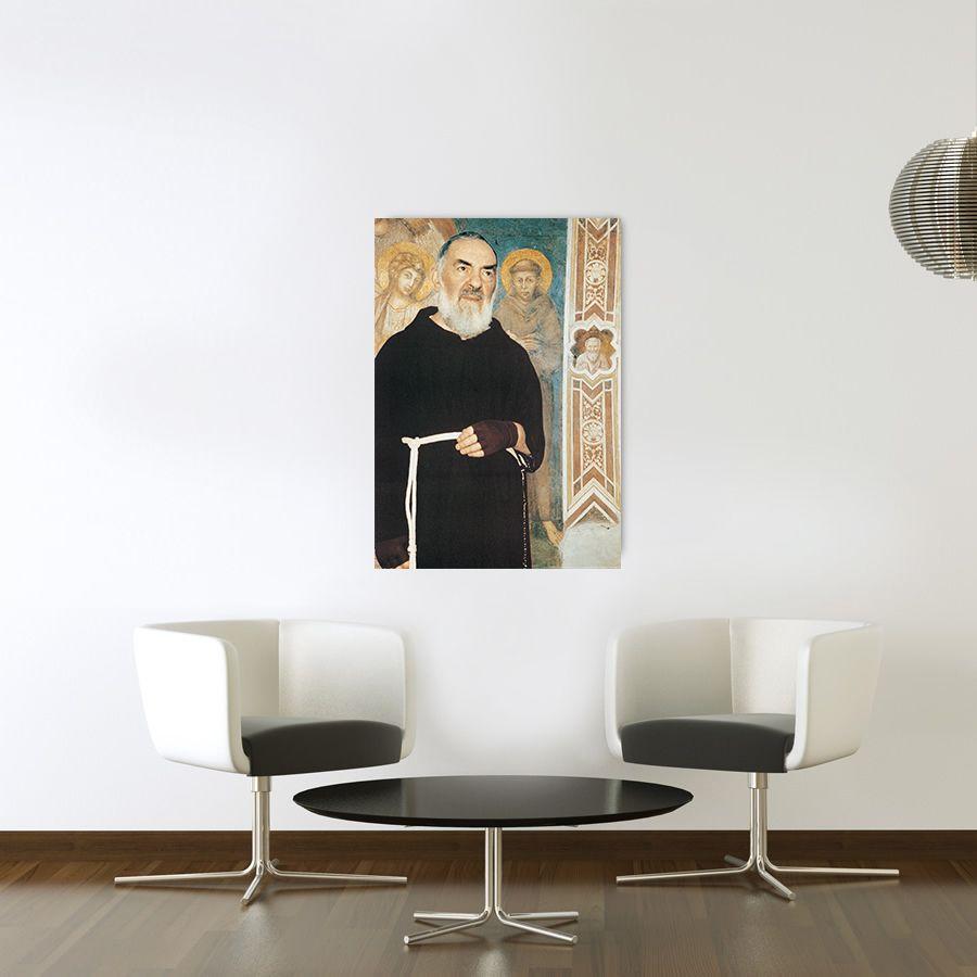Artopweb Null - Padre Pio Da Pietralcina Decorative MDF Panel (50x70cm)