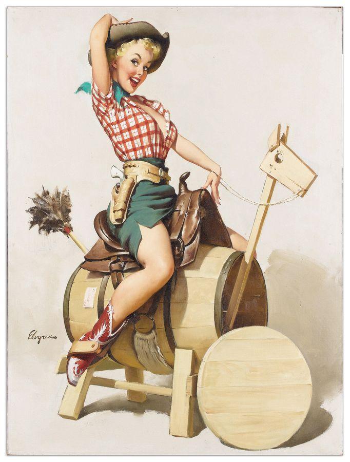 artopweb Null - Pin Up Horse Decorative MDF Panel (60x80cm)