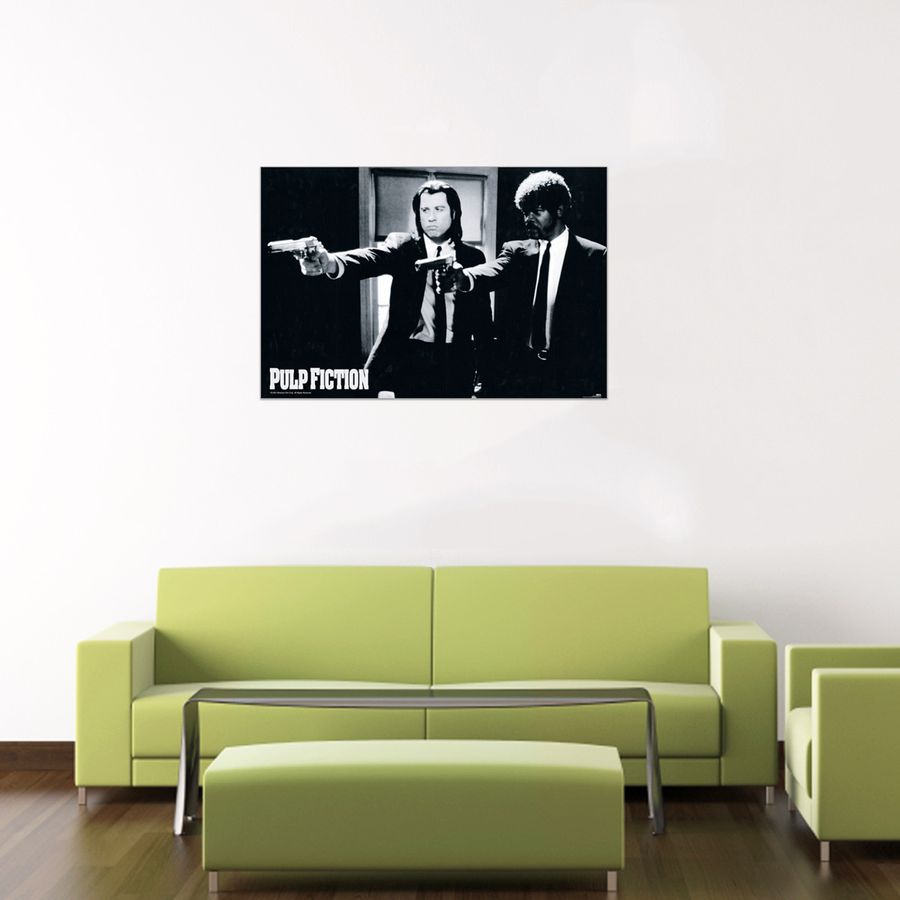 Artopweb Null - Pulp Fiction Decorative MDF Panel (90x60cm)