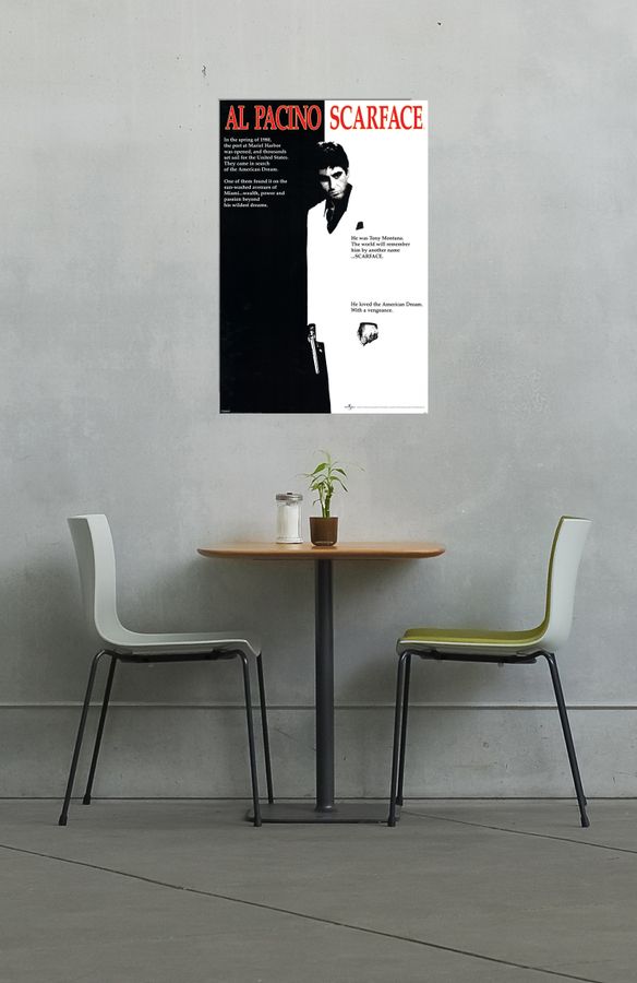 Artopweb Null - Scarface Decorative MDF Panel (61x91cm)