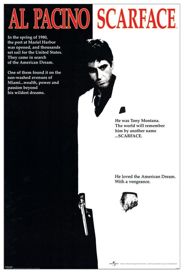 artopweb Null - Scarface Decorative MDF Panel (61x91cm)