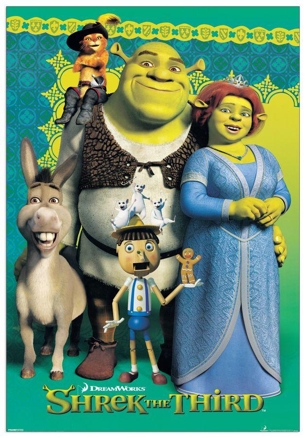 artopweb Null - Shrek III Decorative MDF Panel (70x100cm)