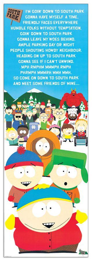 artopweb Null - South Park Decorative MDF Panel (53x158cm)