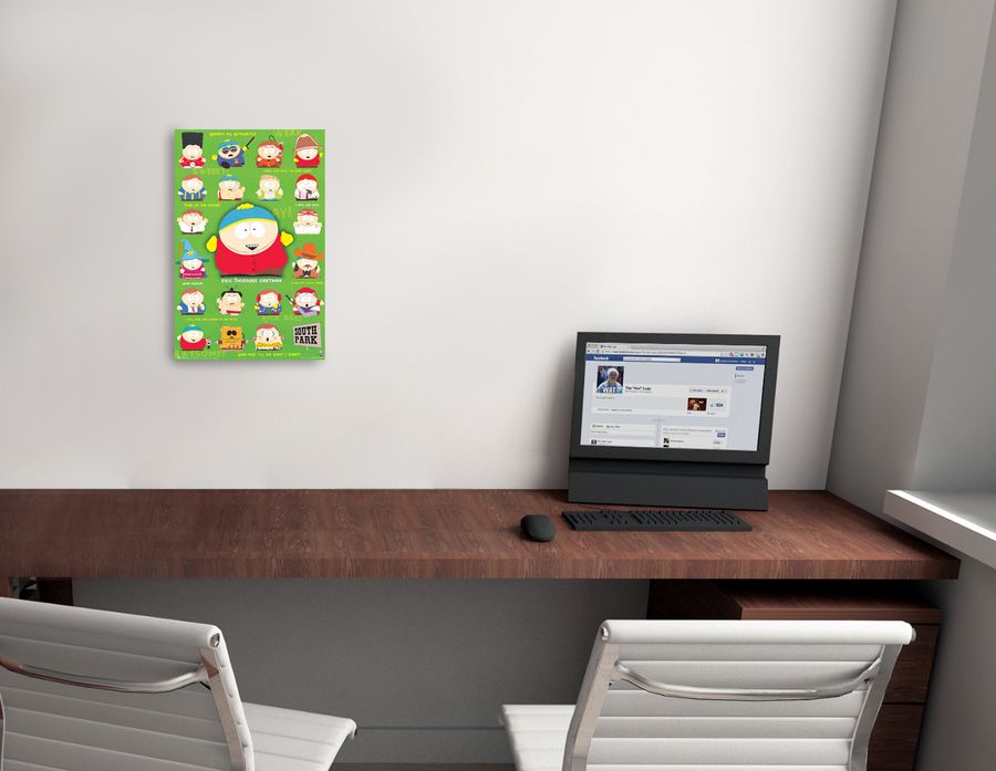 Artopweb Null - South Park Decorative MDF Panel (56x86cm)