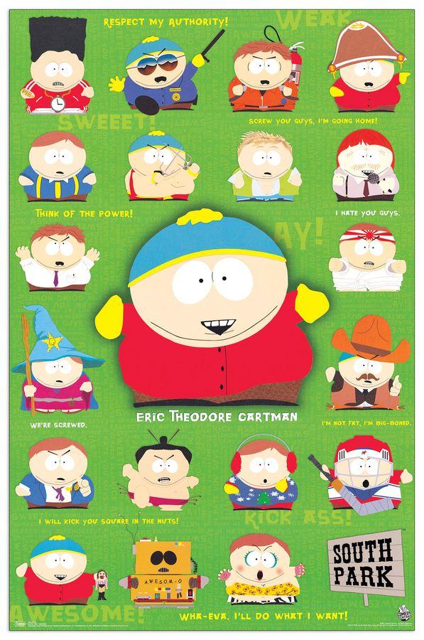 artopweb Null - South Park Decorative MDF Panel (56x86cm)