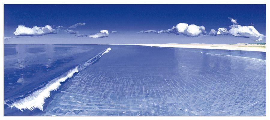 artopweb Null - Spiaggia Caraibica Decorative MDF Panel (160x68cm)