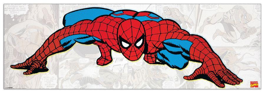artopweb Null - Spiderman Decorative MDF Panel (153x58cm)