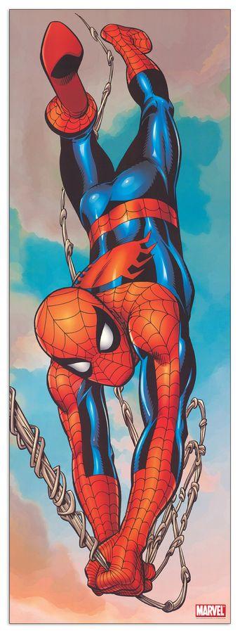 artopweb Null - Spiderman Decorative MDF Panel (50x140cm)