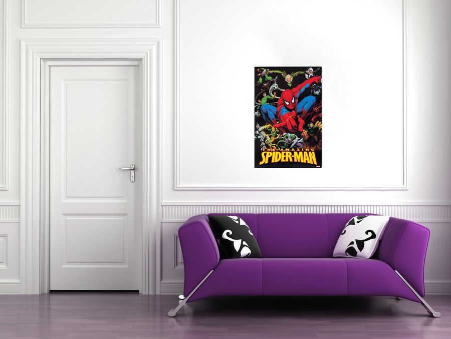 Artopweb Null - The Amazing Spiderman Decorative MDF Panel (60x90cm)
