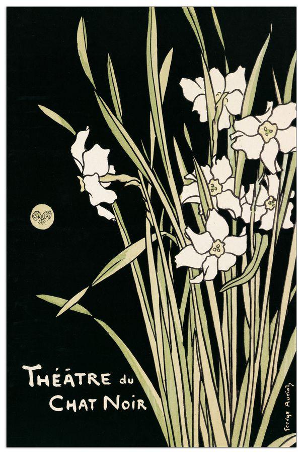 artopweb Null - Theatre Du Chat Noir Decorative MDF Panel (57x86cm)