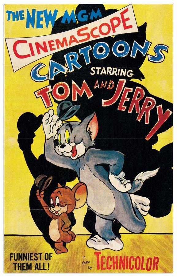 artopweb Null - Tom and Jerry Decorative MDF Panel (25x40cm)