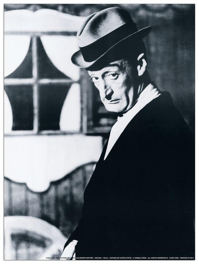 artopweb Null - Totò - Antonio De Curtis Decorative MDF Panel (60x80cm)