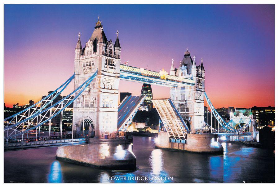 artopweb Null - Tower Bridge Decorative MDF Panel (90x60cm)