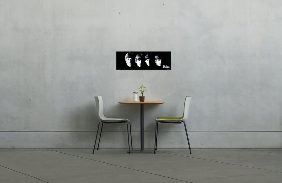 Artopweb Null - With The Beatles Decorative MDF Panel (90x30cm)