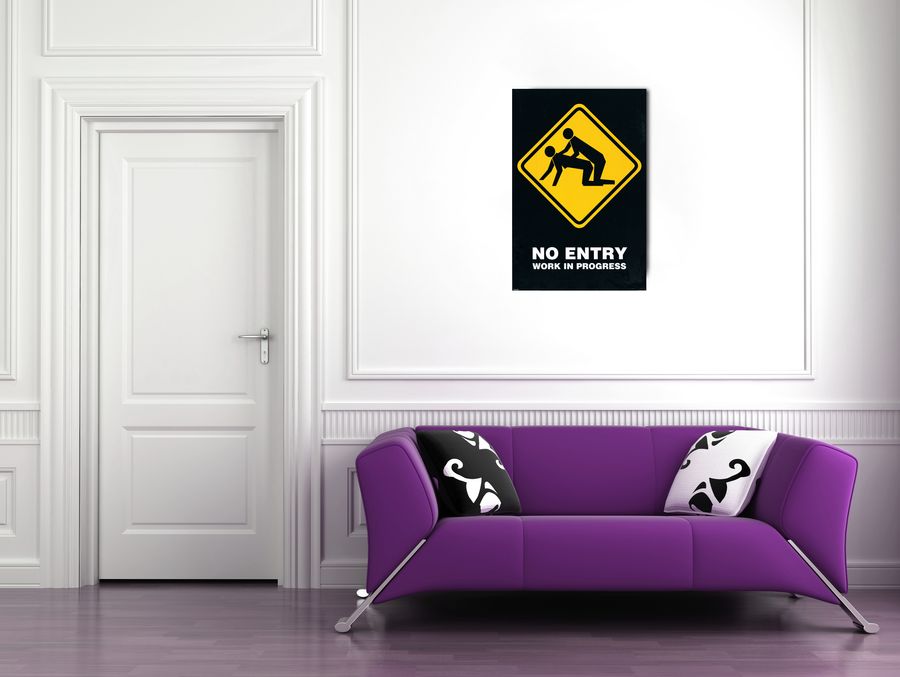 Artopweb Null - Work In Progress Decorative MDF Panel (60x90cm)