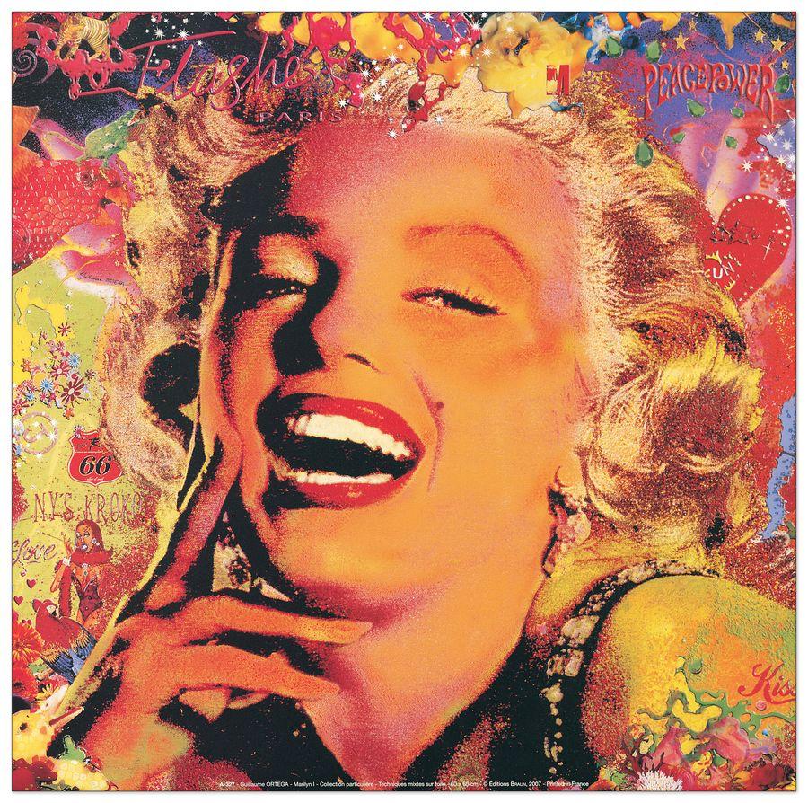 artopweb Ortega - Marilyn I Decorative MDF Panel (30x30cm)