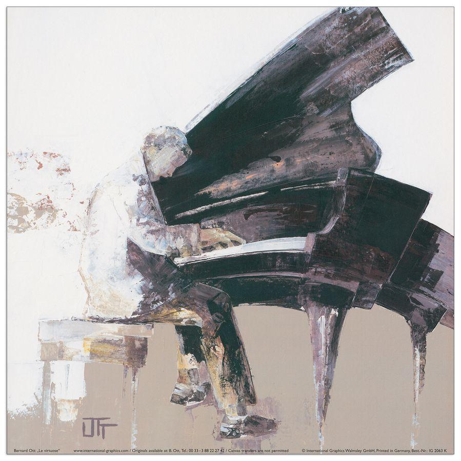 artopweb Ott - Le Virtuose Decorative MDF Panel (30x30cm)