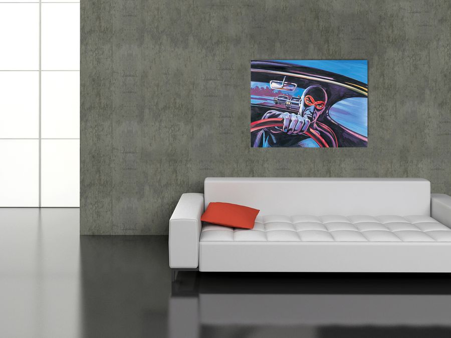 Artopweb Paludetti - Non Mi Prenderete Decorative MDF Panel (120x90cm)